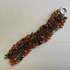 Chico’s Fashion Beaded Toggle Bracelet